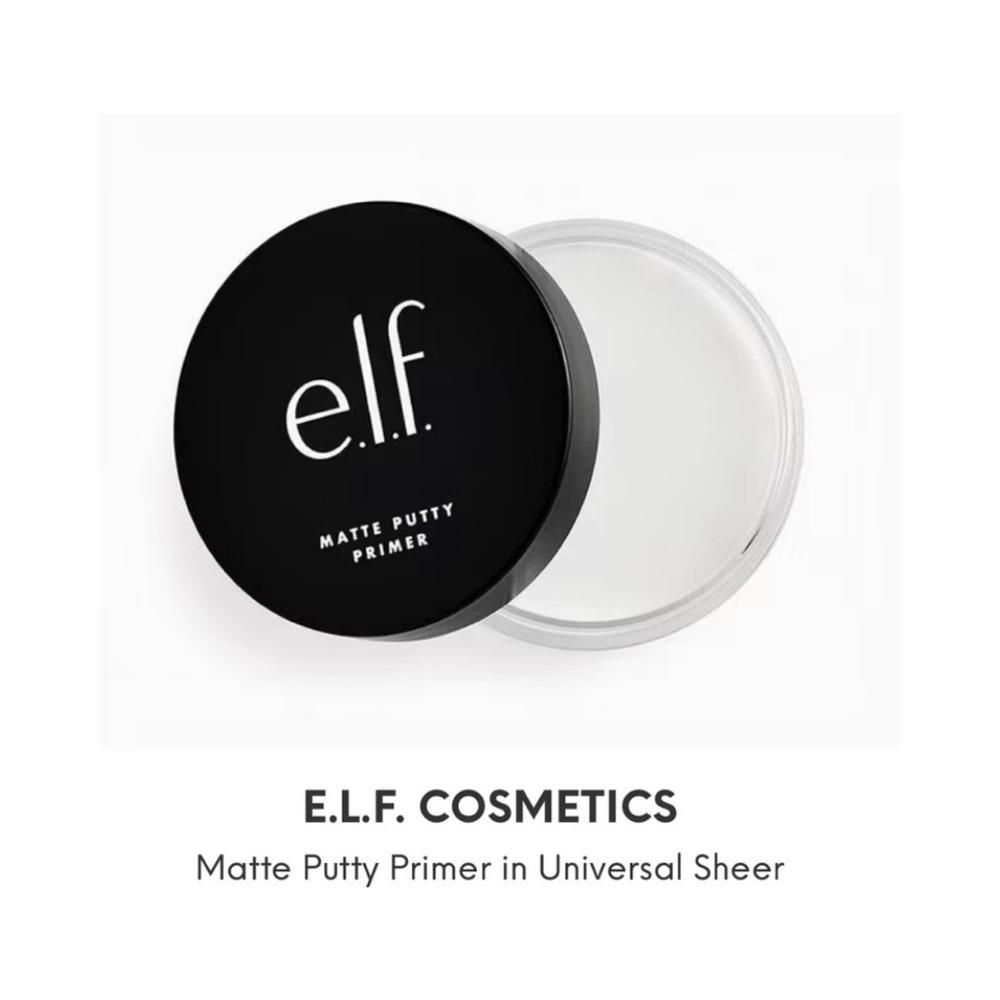 ▪️ 5/$25 E.L.F. Poreless Putty Primer in UNIVERSAL SHEER - .14 oz NIB